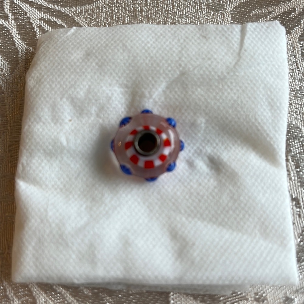 Trollbeads Stars & Stripes bead